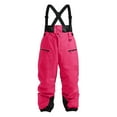 thumbnail image 5 of Snow Bibs Women Waterproof Winter Adjustable Traps Overalls Loose Fitted Adjustable Hem Ski Snowsuits Insulated Snowboarding Pants with Zipper Pockets, 5 of 6