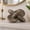 Gray, variant on Modern Rounded Marble Knot Sculpture for Home Living Room Decor - Decorative Knot for Entryway Table, Office Desk, and Bedroom Display - 9", Gray