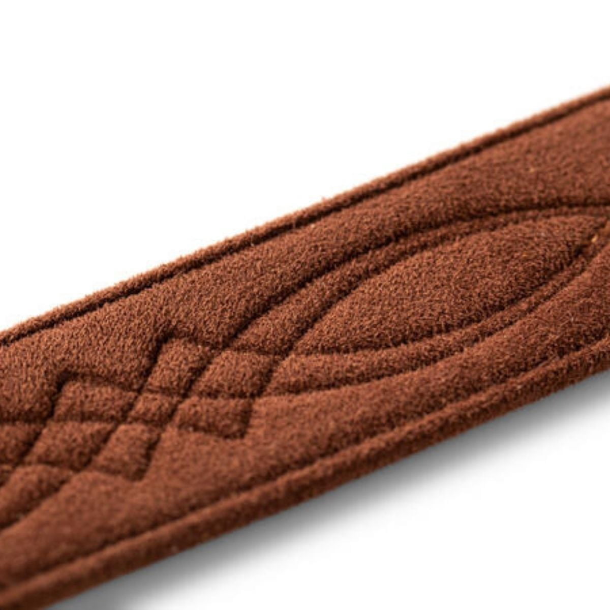 Taylor Strap Vegan Leather Guitar Strap - Medium Brown 2" (4201-20)