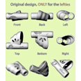 thumbnail image 4 of Xs 3 Pack Left-Handed Pencil Grips, Writing Aid Grip, 4 of 4