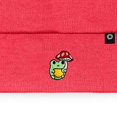 thumbnail image 2 of Dalix Mushroom Frog Embroidered Beanie Hat Cotton Cute Winter Fall Cap Womens in Neon Pink, 2 of 5