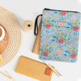 thumbnail image 4 of HELLHERO 1pcs Book Sleeve Protector with Decorative Design Carrying Book Case Reusable with Washable for Men Protector Wrap Bag, 4 of 8