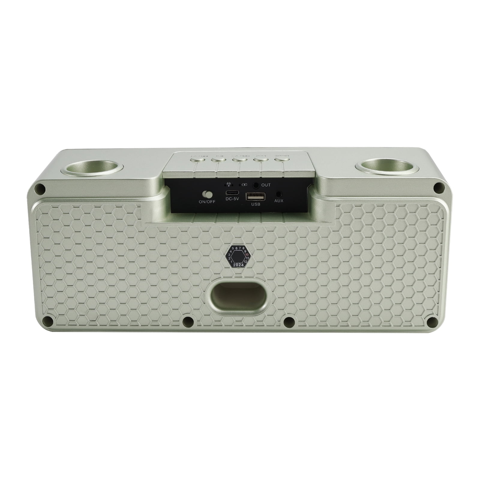Wireless Bluetooth Dual Microphone Karaoke All-In-One Speaker for Home Outdoor