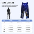thumbnail image 6 of Kdxio Christmas Night Print Men's Sleep Pajama Pant Lounge Pants with Pockets, 6 of 8