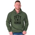 thumbnail image 5 of United States Army Logo Duty Honor Hoodie Sweatshirt Women Men Brisco Brands S, 5 of 6