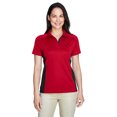 thumbnail image 1 of Polo Eperformance™ Fuse Snag Protection Plus Colorblock para mujer CLASSIC RED/ BLK Extremo  75113, 1 of 1