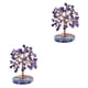 thumbnail image 3 of Billuyoard Elegante opción de regalo para decoración del hogar para amantes del cristal, colgante de árbol de piedras de cristales curativos Type6 NO6, 3 of 6
