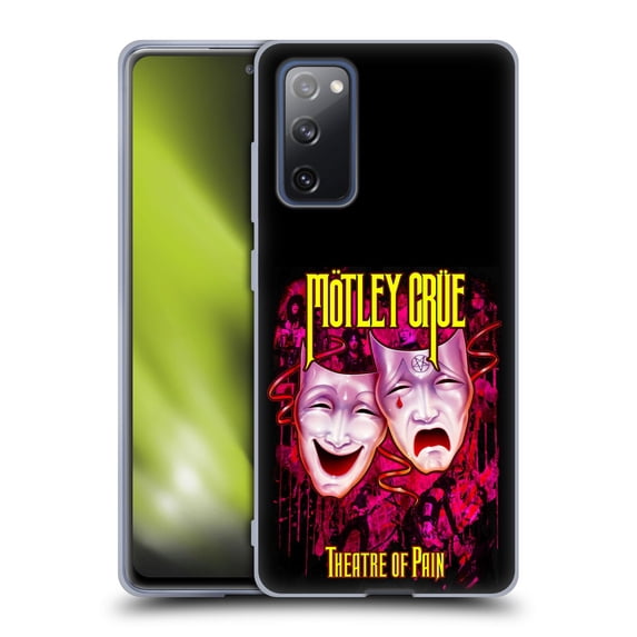 Head Case Designs Officially Licensed Motley Crue Key Art Theater Of Pain Soft Gel Case Compatible with Samsung Galaxy S20 FE / 5G