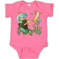 thumbnail image 3 of Inktastic Cute Lizards Hanging out Boys or Girls Baby Bodysuit, 3 of 5