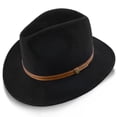 thumbnail image 2 of Jurassic - Walrus Hats Dark Brown Wool Felt Safari Hat - H7014, 2 of 6