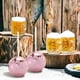 thumbnail image 5 of Juego de 2 vasos de bola Macarena 20 onzas Cóctel con tapa y pajilla reutilizable, 5 of 7