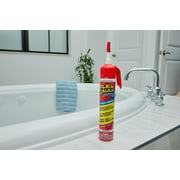 Flex Caulk Clear Silicone Sealant, 6.6 oz, Adjustable Trigger Flow Nozzle, Waterproof All-Purpose Indoor & Outdoor Use