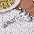 thumbnail image 3 of Cucharas de mesa IQCWOOD 8 piezas Acero inoxidable 21 cm, 3 of 3