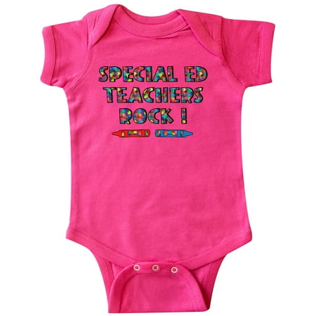 

Inktastic Special Ed Teachers Rock Gift Baby Boy or Baby Girl Bodysuit