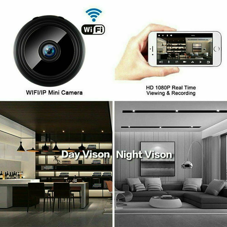 Mini Camera Espion IP-WIFI FULL HD 1080P - Vision de Nuit