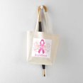 thumbnail image 5 of CafePress - Brest Cancer Survivor Tote Bag - Unisex Canvas Tote Bag, Beige, 1-Piece, 5 of 7