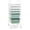 Gradient Green, variant on 6-Drawer Rolling Storage Cart - Classroom Organization on Wheels w/Removable Plastic Drawers, Mobile Art Cart for School Paper Home Office, Utility Cart with Drawers (Clear)