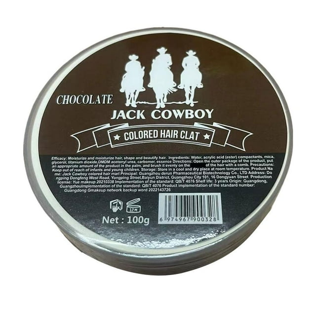 Disposable Temporary Hair Wax 100g For Parties,Festivals Color-Changed