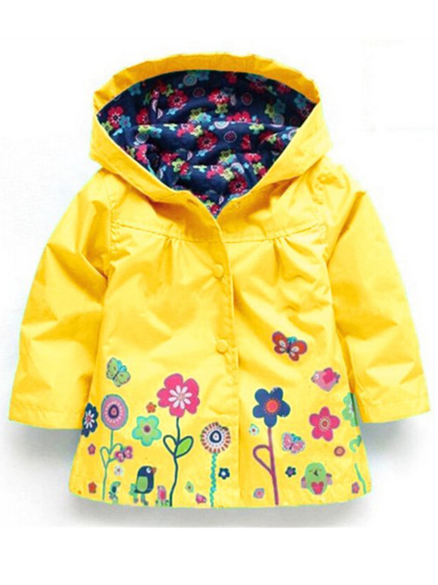 Floral Raincoat