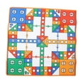 thumbnail image 3 of VGEBY Flying Chess Set, Environment-Friendly Non-Toxic Carpet Floor Aeroplane Flying Chess Educational Playing Mats, Non-Slip/Waterproof/Comfortable, Parent Child Interactive Games, 3 of 8