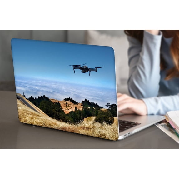 KSK KAISHEK Protective Case Hard Cover Compatible MacBook Pro 15" with Retina Display No Touch + Black Keyboard Cover 2015 - 2012 A1398, Sky Series 0926