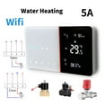 thumbnail image 1 of WiFi Smart Thermostat,Electric Floor/Heating Water/Gas Boiler Weather Station Temperature Remote Controller ,Easy to Install, 1 of 7