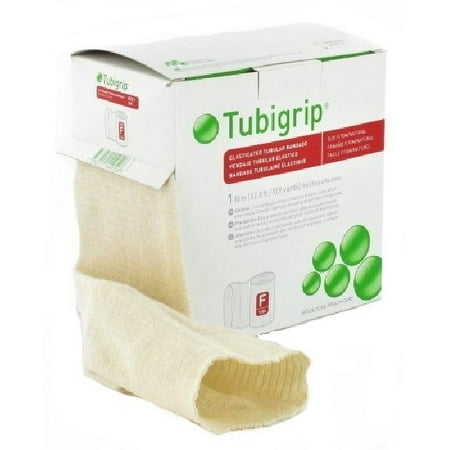 Tubigrip Multi-Purpose Tubular Bandage Roll, Size F, 10M - 1 Each