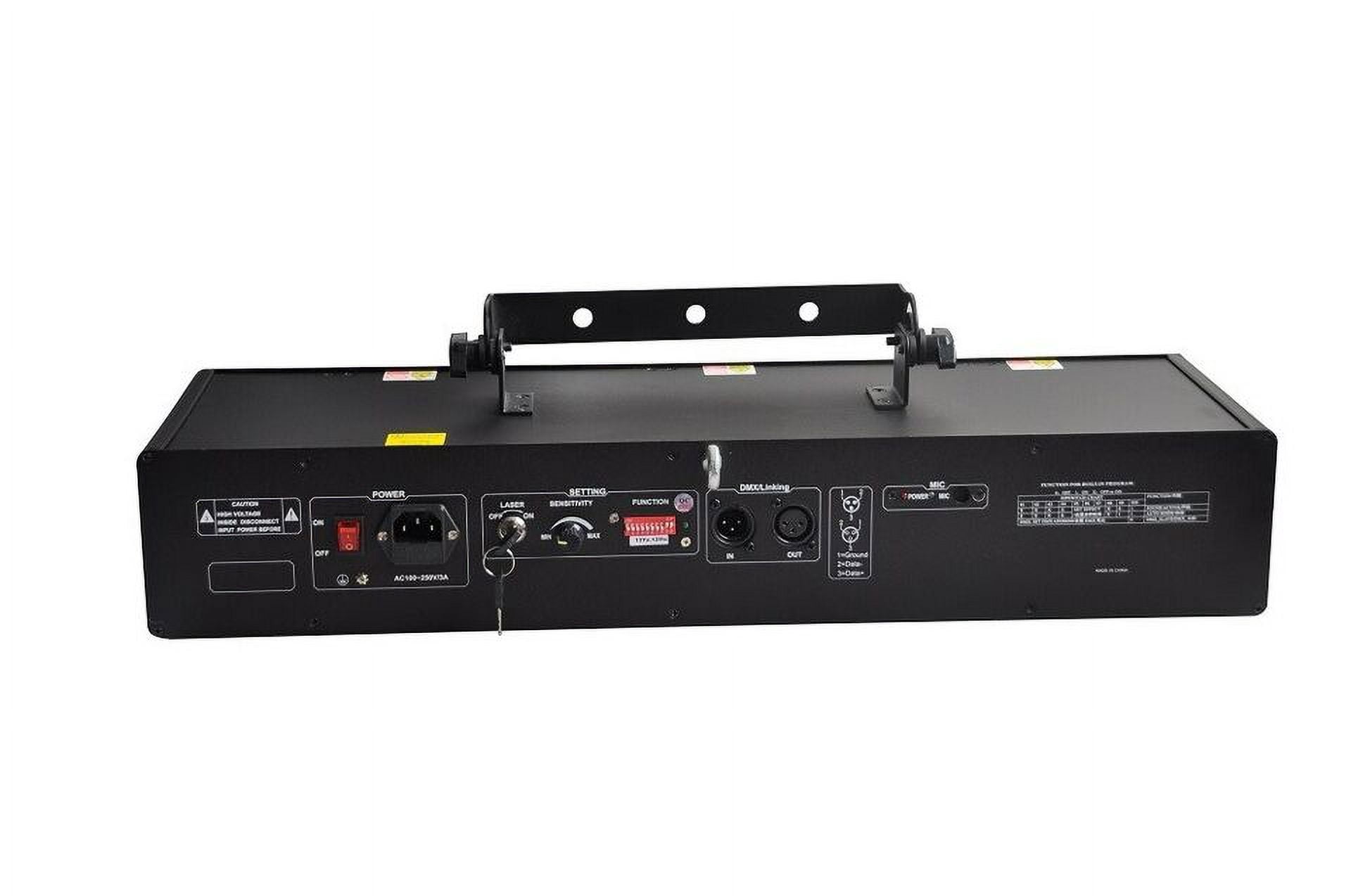 830mw RGB Laser Beam Bar Stage Light Gobo Star DJ Lighting 4in1 Multi Effections