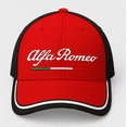 thumbnail image 1 of Gorra Alfa Romeo Stretch con Bordado 3D y Cierre de Velcro Ajustable, 1 of 4