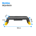 thumbnail image 2 of Banco Step multiposiciones Tayga amarillo/gris., 2 of 6