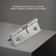 thumbnail image 5 of 2 Inch Long Stainless Steel Self-Closing Corner Spring Draw Door Hinge, 5 of 5
