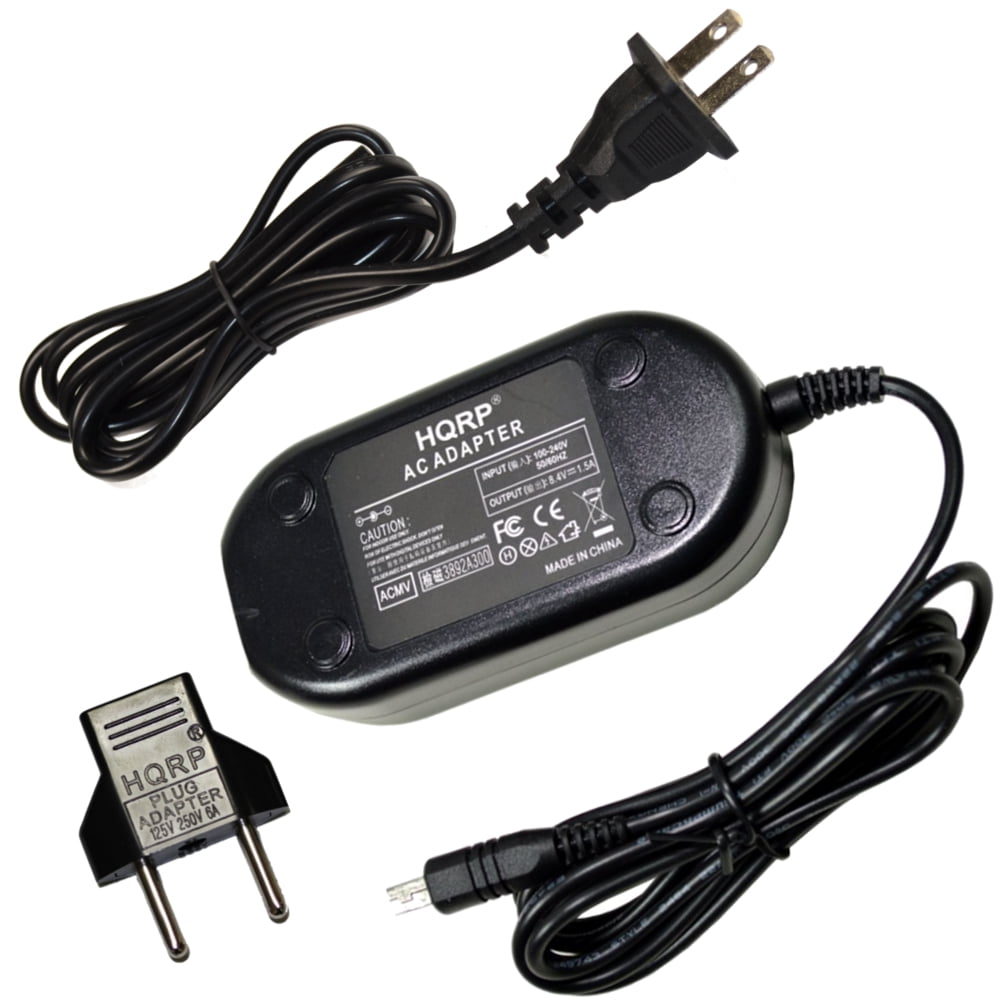 HQRP AC Power Adapter for Samsung SCD363 / SCD363 Camcorder (incl