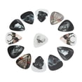 thumbnail image 4 of Guitar Picks Set, Pleasant Intonation Provide 13 Pcs Modern Design Guitar Plectrums Pack Medium Gauge Celluloid With Storage Box For Musical Instrument, 4 of 8