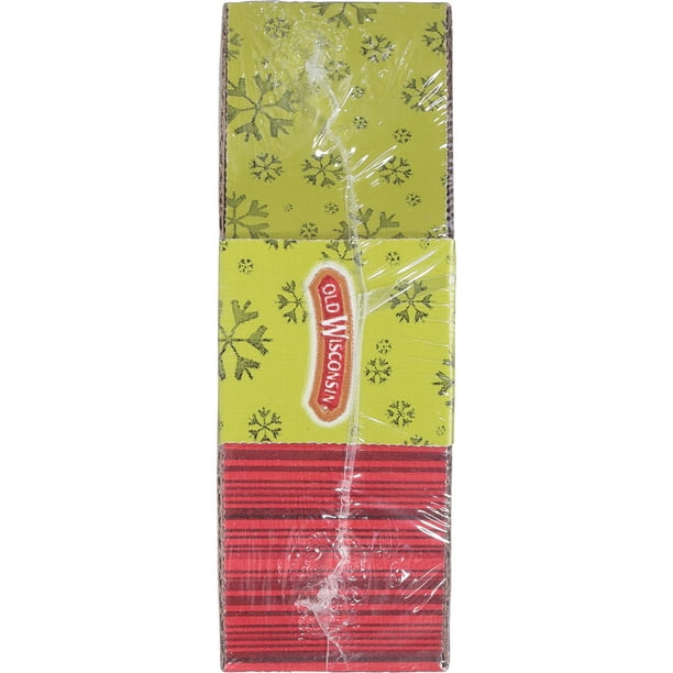 Old Wisconsin Holiday Gift Sampler, Two Summer Sausage Logs, Ritz