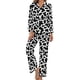 thumbnail image 1 of Pijama de dálmata de Navidad para amantes de los animales, Conjunto de pijama romántico de manga larga, ropa de dormir de diseño de ocio de dos piezas, regalo de otoño, 1 of 4