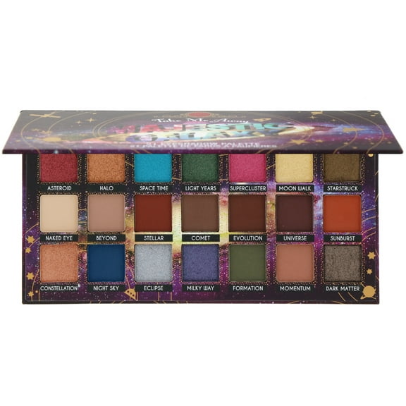 J.Cat Beauty Take Me Away Secret Paradise Majestic Galaxy 21 Eyeshadow Palette
