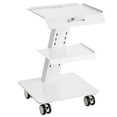 thumbnail image 1 of VEVOR Lab Rolling Cart 3-Layer Steel Lab Serving Cart with Wheels 220lb Loading, 1 of 9
