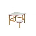 thumbnail image 1 of Wild Zoo Meubles c-d wht-red-wz Bureau d'Angle - Blanc-Rouge, 1 of 1