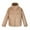 Khaki, variant on Posijego Kids Winter Fleece Jacket Toddler Girls Zip up Sherpa Fuzzy Coat Little Boy Warm Outerwear Clothes