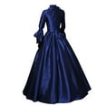 thumbnail image 4 of Style Women Retro Gothic Long Sleeve Hooded Dress Elegant Gown for and Themed Events, 4 of 4