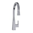 thumbnail image 2 of Lulani Santorini Stainless Steel 1-Handle Pull-Down Kitchen Faucet (No Spray Feature) - Brushed Stainless, 2 of 5