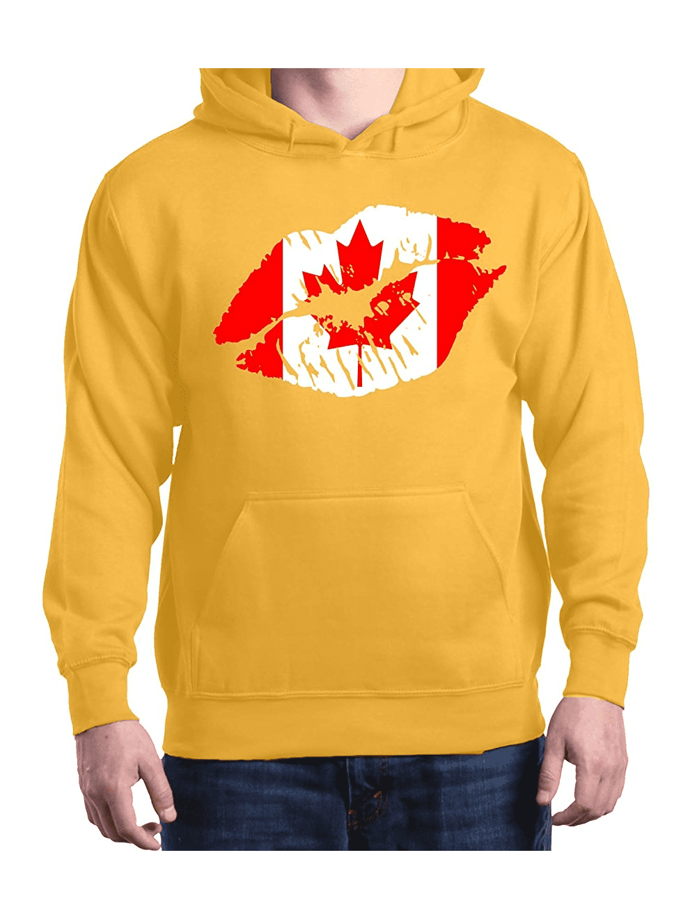 Mom's Favorite - Unisex Canada Flag Hoodie Sweatshirt ...