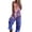 Purple, variant on Vedolay Plus Size Jumpsuits For Women Women's High Waisted Jumpsuits V-NeckHalter Wide Leg Long Pants Wedding Rompers Overalls,Blue XL