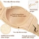 thumbnail image 5 of Sujetador sin tirantes HSIA talla grande con aros, ligeramente forrado, beige, 5 of 6