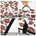 thumbnail image 6 of White Brown Footballs Pattern Toddler Nap Mats for Kids Preschool,Sleeping Mat Bag or Kids,Toddler Sleeping Bag,Toddler Nap Mat or Daycare, 6 of 6