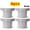 Gray- 4pcs, variant on Bedsheet Holder Straps 4 Pack Fitted Sheet Clips Secure Non Slip Mattress Corner Straps Elasticated Heavy Duty Universal Fit