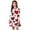 Black, variant on Valentine Dress For Girls Crew Neck Long Sleeve Cute Print Midi Dresses Holiday Casual Trendy Clothes (13-14 Years, Hot Pink)