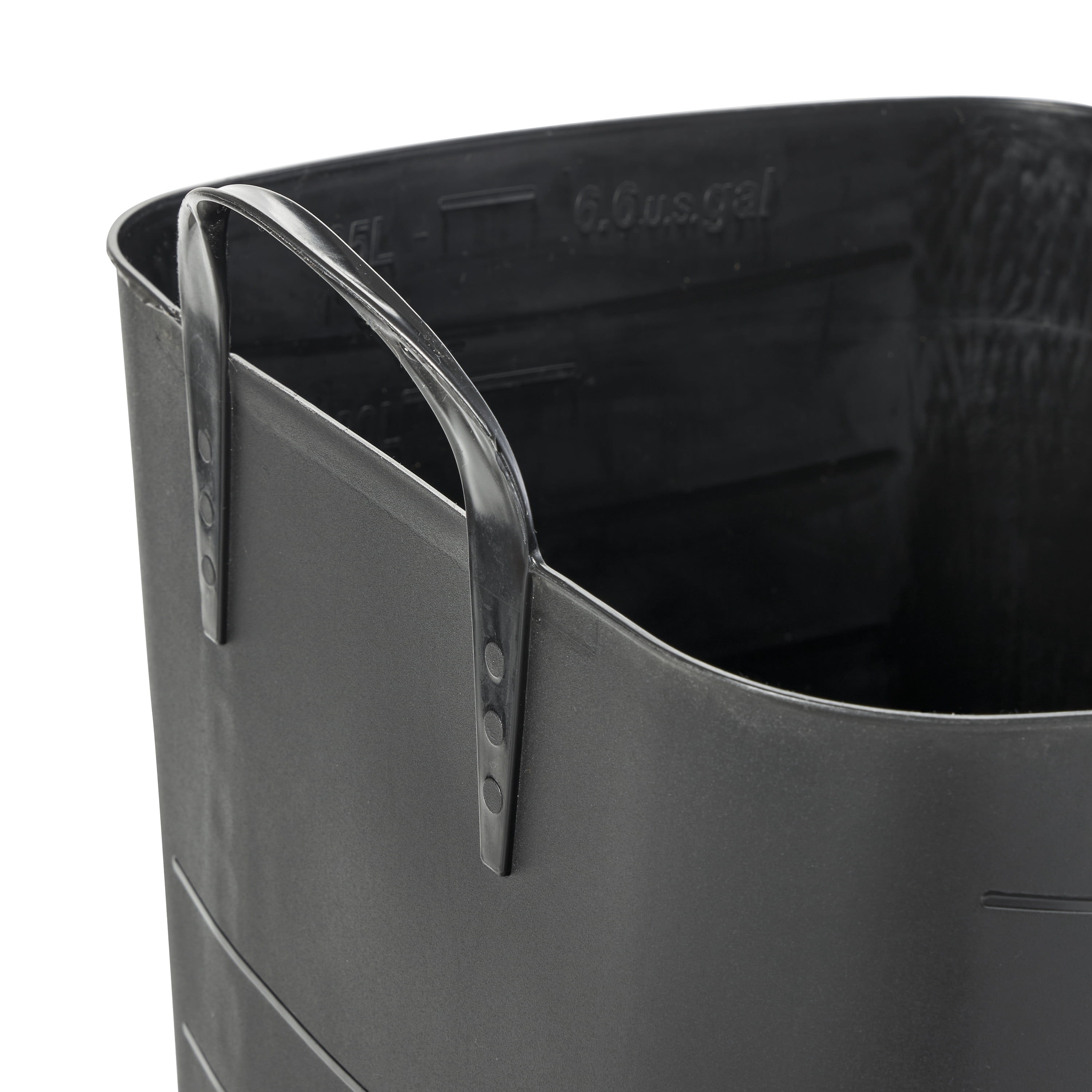 Life Story Tub Basket 25L Plastic Storage Tote Bin with Handles (18 Pack)