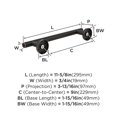 thumbnail image 6 of Amerock Arrondi Oil-Rubbed Bronze 9 inch (229mm) Towel Bar, 6 of 8