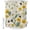 Yellow, variant on Small Stall Shower Curtain 36x72 Inch Narrow Half Size Summer Floral Bath Curtains Bathroom Decor, Daisy Bee Wildflower Blossom Rustic Waterproof Fabric Shower Curtain Set with Hooks 36 Inch